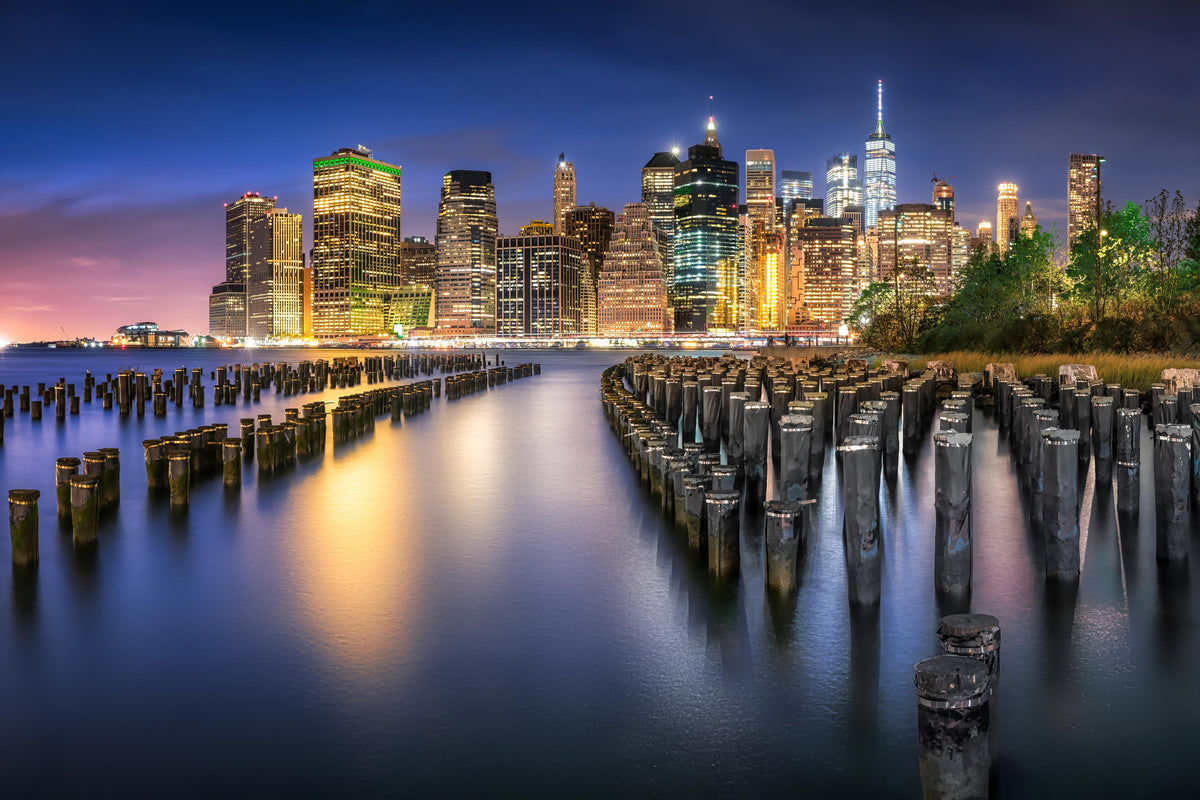 Duschrückwand-New York City Skyline