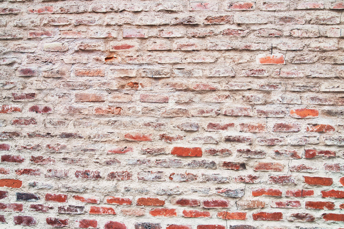 Duschrückwand-Sehr alte kaputte Steinmauer