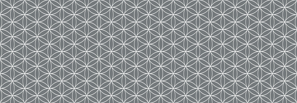 Küchenrückwand-Geometrica Fiori Piombo