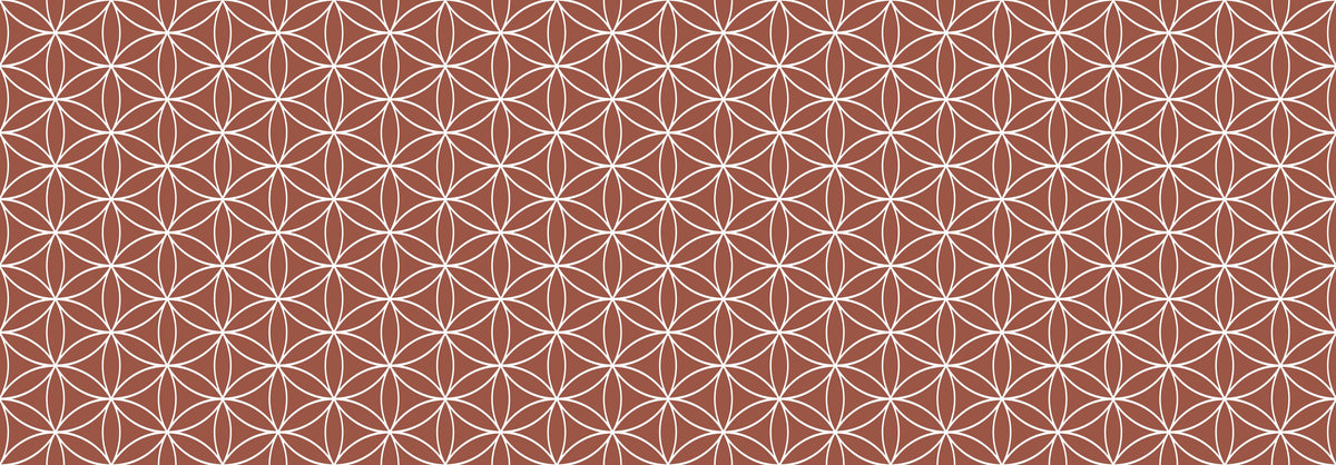 Küchenrückwand-Geometrica Fiori Ruggine