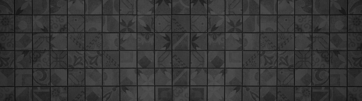 Küchenrückwand-Anthrazitfarbenes Quadratisches Mosaikmotiv