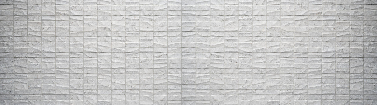 Küchenrückwand-Gewelltes Stein Betonwand