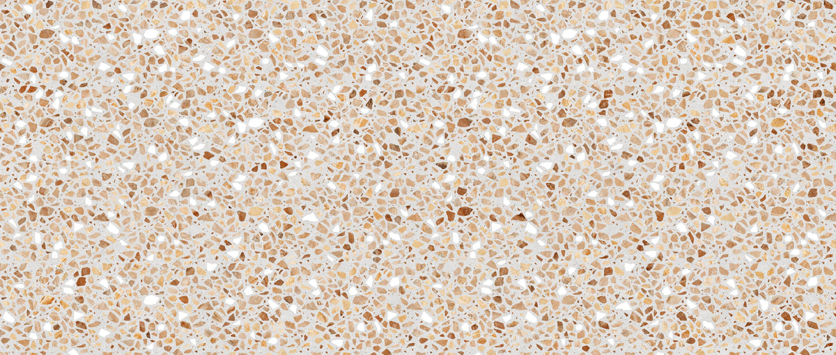 Küchenrückwand-Schöne beige Terrazzo Stein Textur