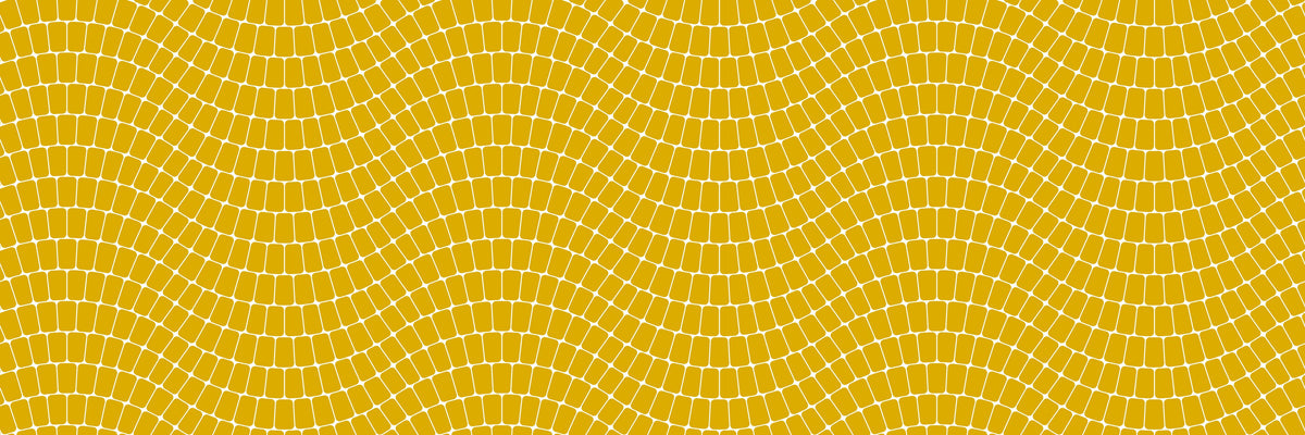 Küchenrückwand-Onde Sinuoso Senape
