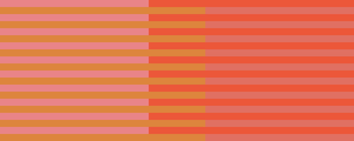 Spritzschutz-The Oranges - Multy Stripes - Salmon