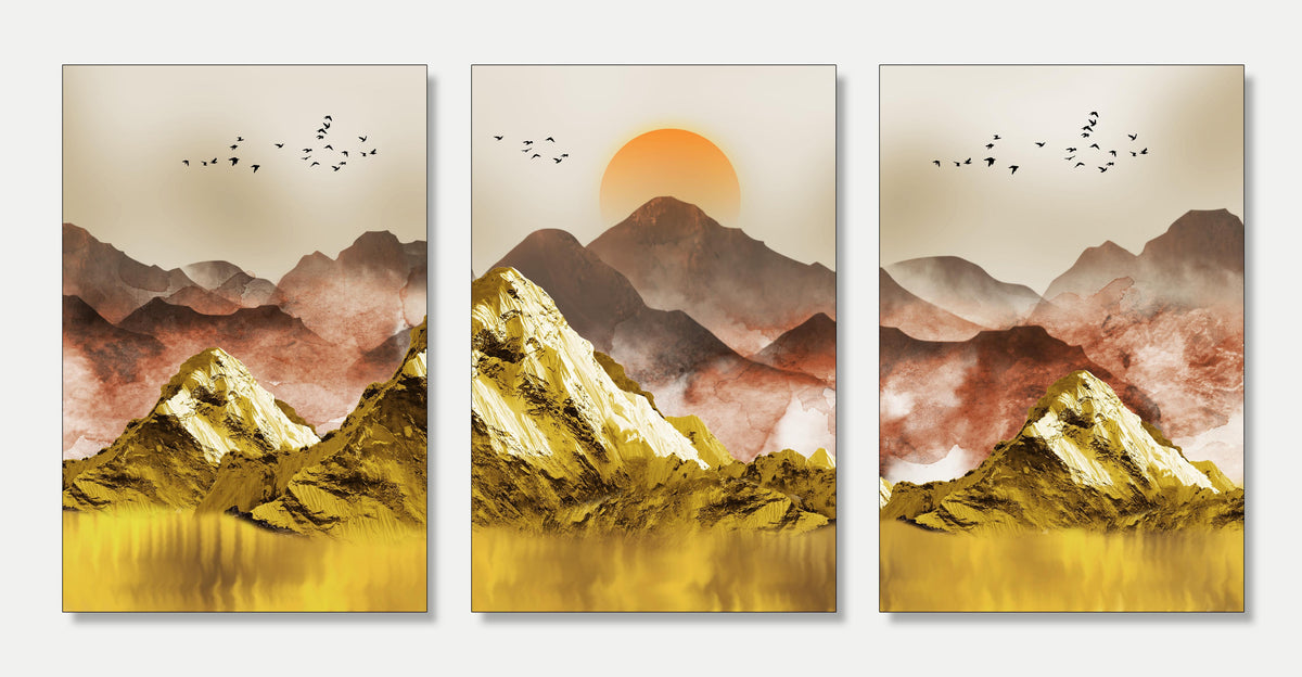Wandbild-Abstrakte Landschaftsfotos - Tapete