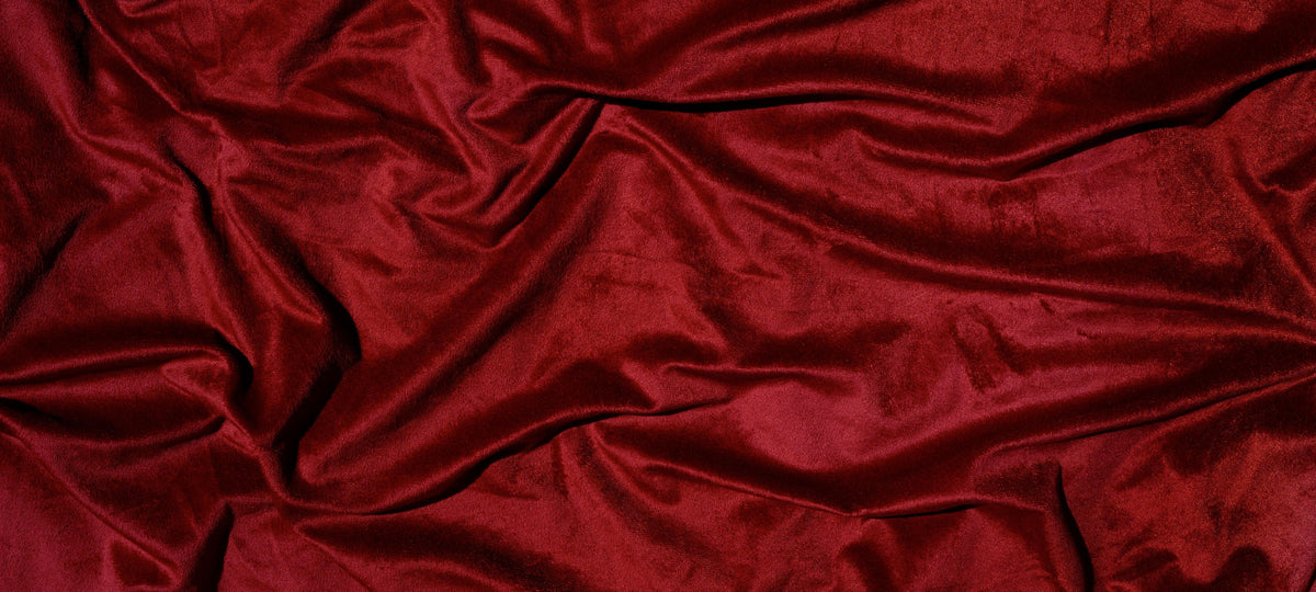 Wandbild-Rote Satin Seide