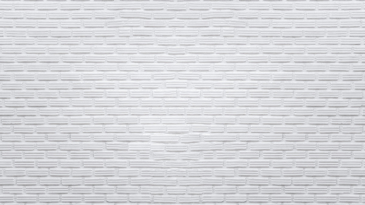 Duschrückwand-Alte weiße Ziegelwand Textur