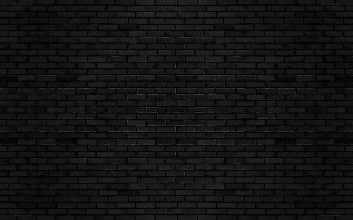 Duschrückwand-Schwarze Backsteinmauer 1