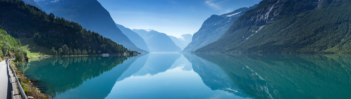Spritzschutz-Lovatnet See - Norwegen