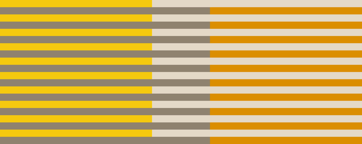 Spritzschutz-The Yellows - Multy Stripes - Saffron